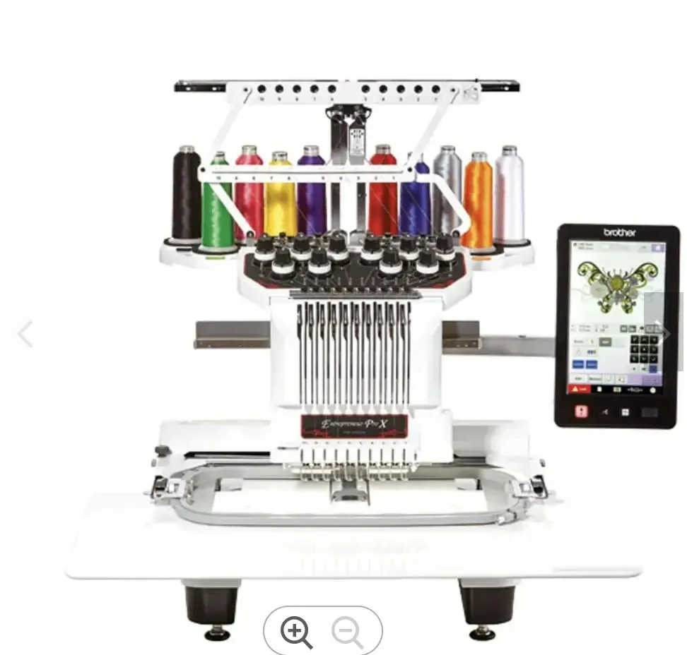 LIGHT NEW BROTHER PR1050X Commercial Embroidery Machine PR1050X 10-Needle Home Embroidery Machine