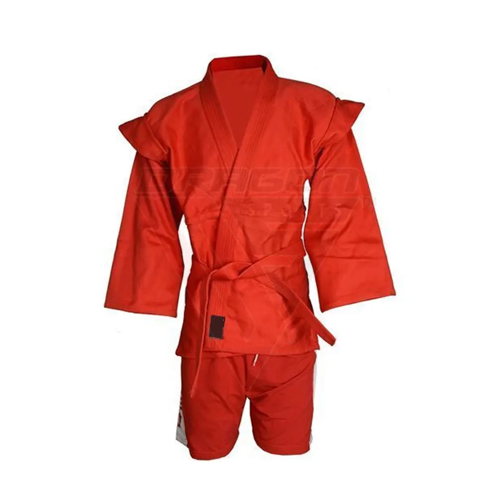 High Quality Unisex Brand Logo Sambo Uniforms Martial Arts Kimonos Sambo Jacket Uniform