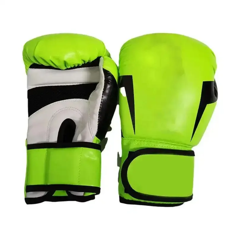Top Quality PU Mat Leather Boxing Gloves OEM Custom Logo Design Professional Training gloves For Adults