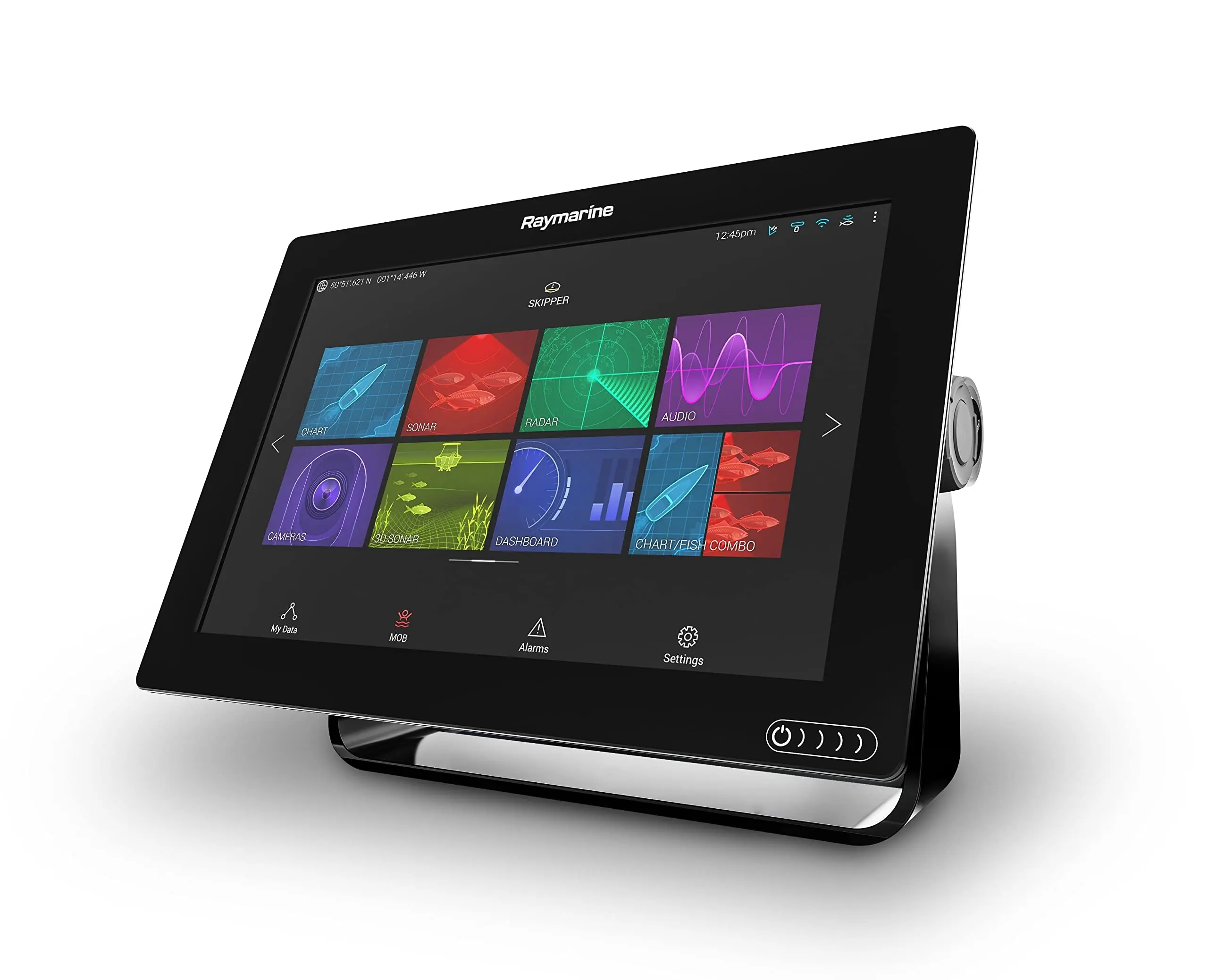 Raymarines Axiom Pro 12 RVX MFD Realvision 3D