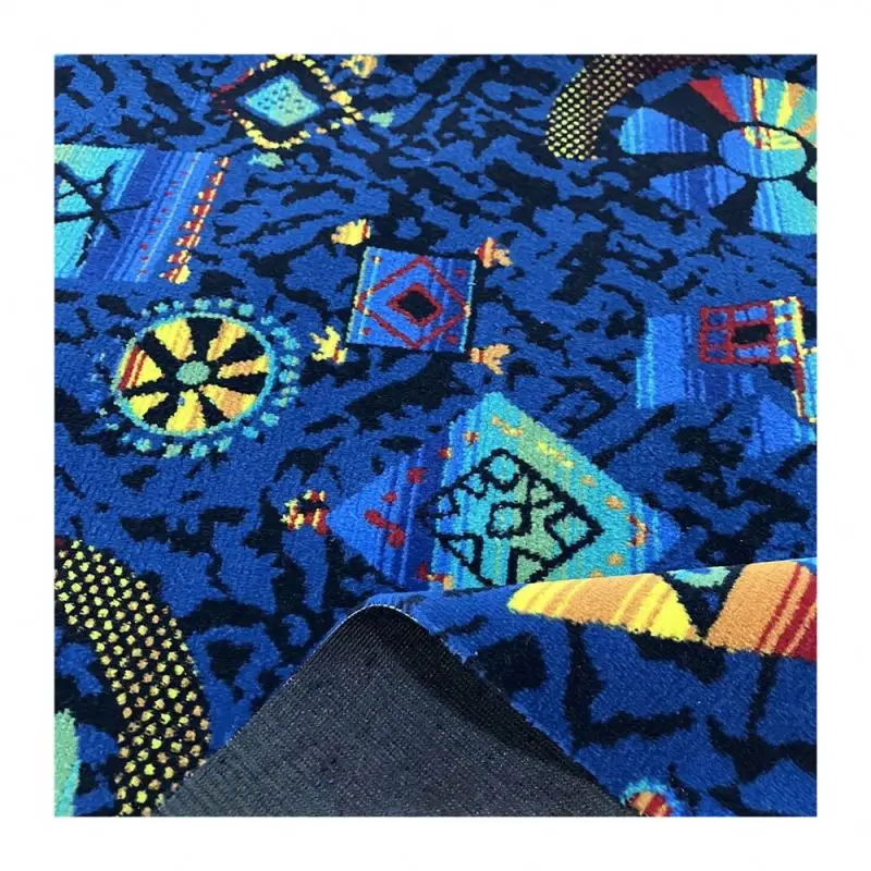 Luxurious High Quality Cut Pile Upholstery Jacquard Fabric For Car Seat / Bus Seat