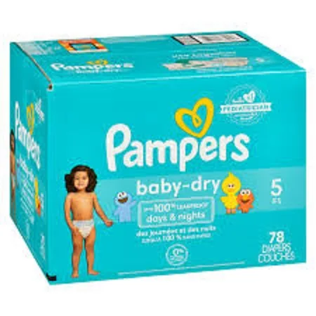 Baby Diapers pampers all size, 198ct Little Snugglers Newborn Diapers