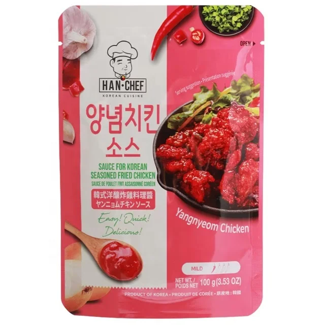 HAN CHEF Korean Cooking Sauce Seasoned Chicken Topokki Dakgalbi Sauce