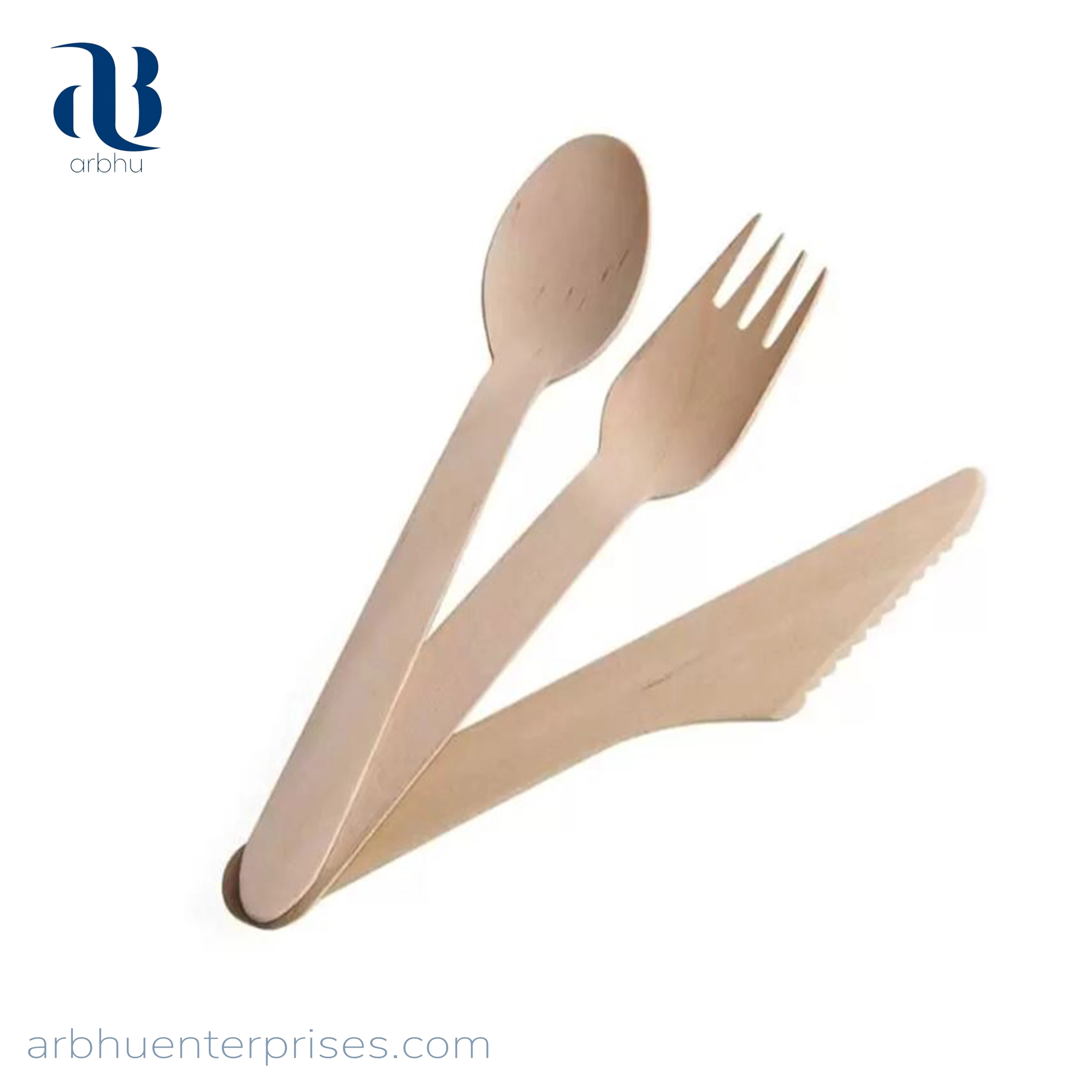 Biodegradable Cutlery Spoons, Forks, knives and toothpick- Natural 100% Organic Bamboo Spoons
