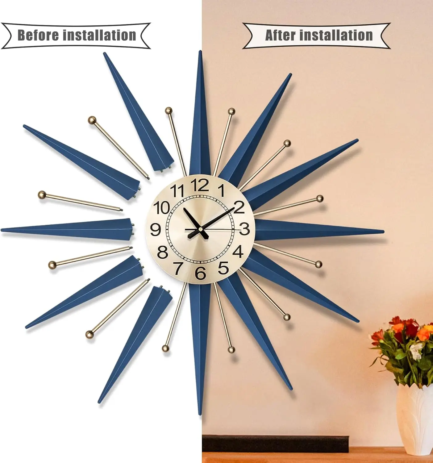 Minimalist Home Decor Designer Wall Clock Perfect Accent Piece for Any Contemporary Interior at Wholesale Prices