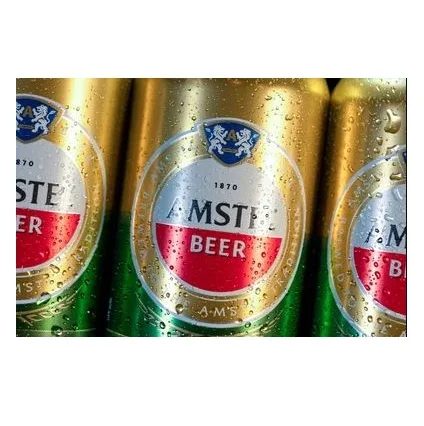 Пивная банка Amstel Bier Lager-24x440 мл/пивные