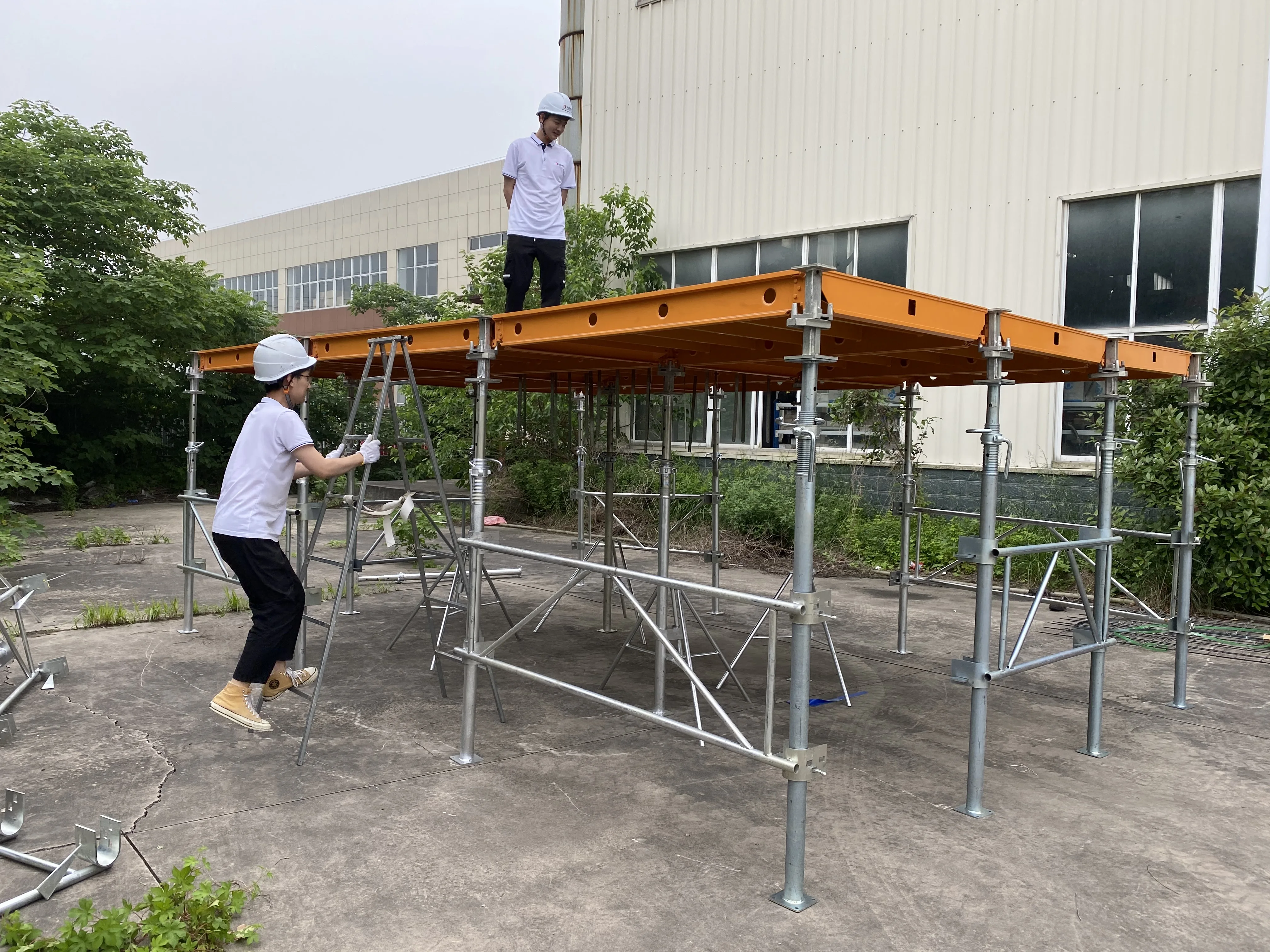 TECON Aluminium Slab Formwork Light Efficient Framework SGS Supported Like PERI DOKA