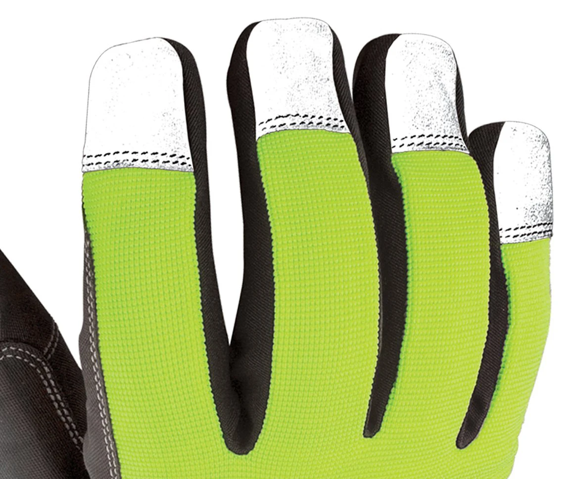 2022 Reflective Coating Winter Gloves Waterproof With Non Slip Finger and Thumb Grip Gloves Synthetic Leather 1938-OEM