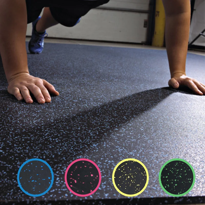 Wholesale indoor 1m Width 12mm Thickness gym rubber flooring roll piso de caucho para gym