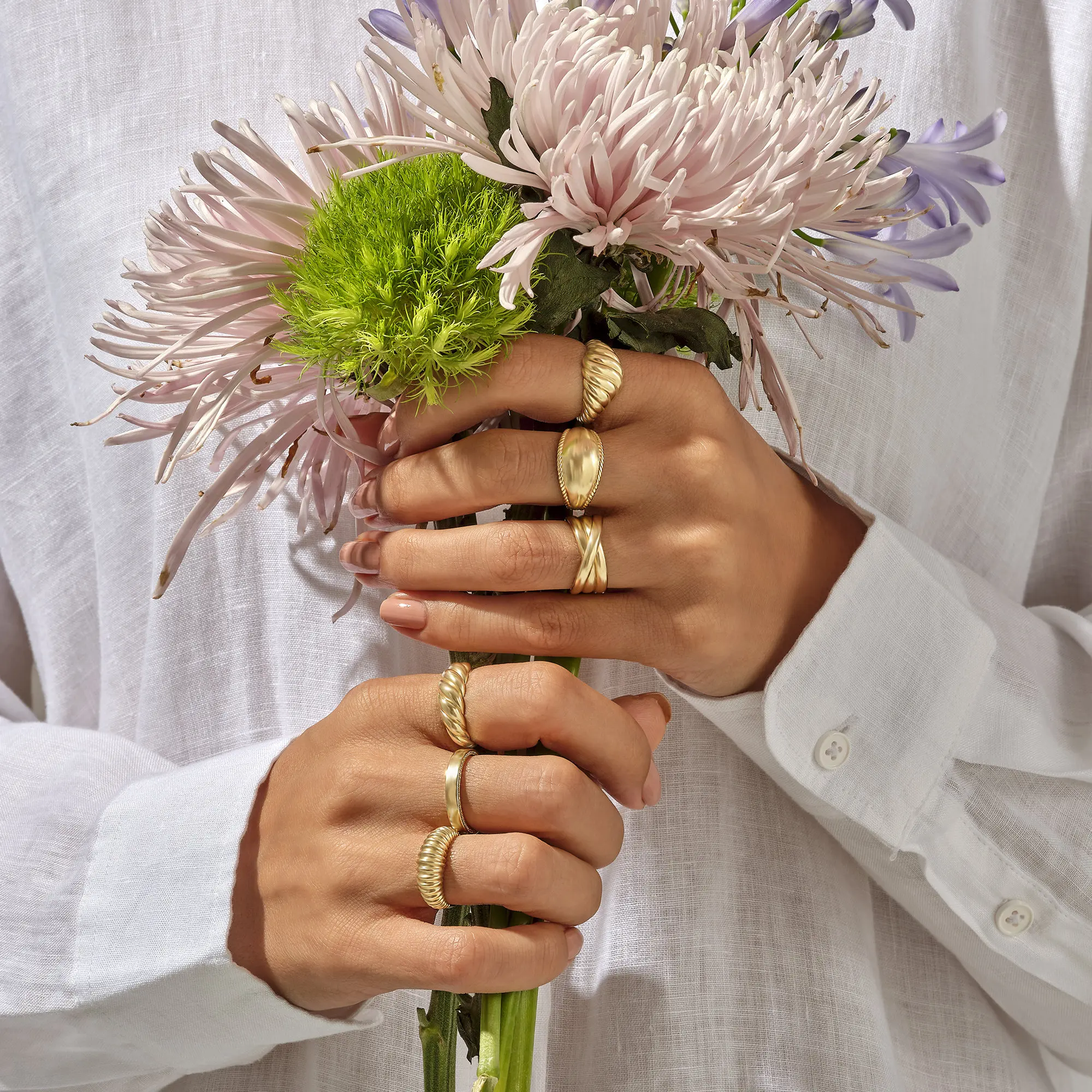 14k Solid Yellow White Rose Gold IGI GIA Certified VVS VS Diamond Pave Side Flat Wedding Band Women Fine Jewelry Ring