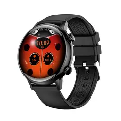 Fashion Ladies Smartwatch IP68 HK39 AMOLED Screen 1.1 inch Heart Rate Sleep Monitor Calling Women Smart Watch 2023