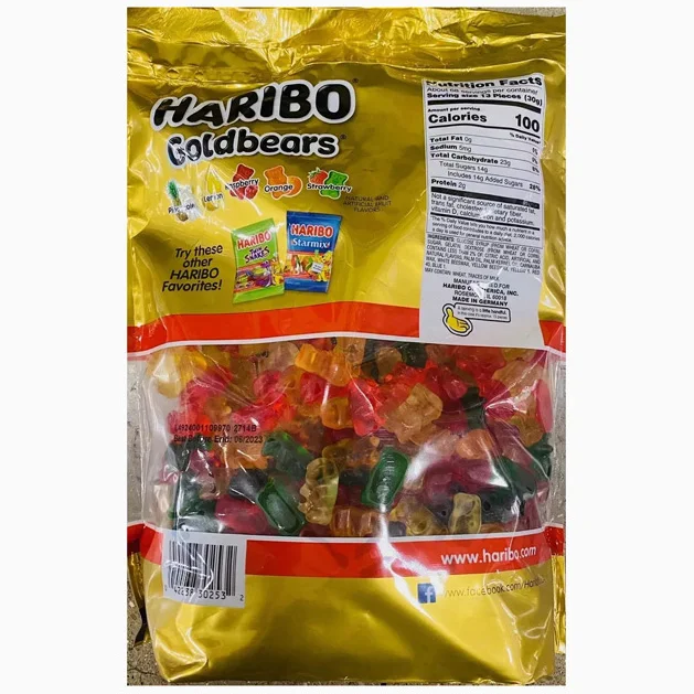 Haribo желе Золотые медведи импортные Халяльные ограниченные супер 175 г