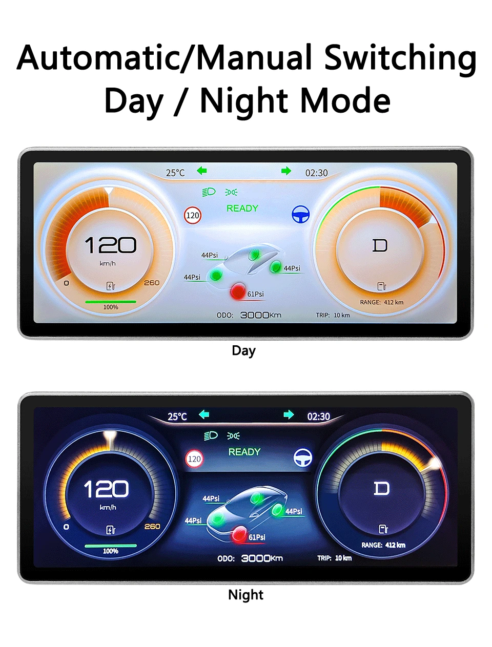 CATRONICS для 2023 Tesla аксессуары модель 3 Y цифровая приборная панель с дисплеем Carplay Android Auto HUD