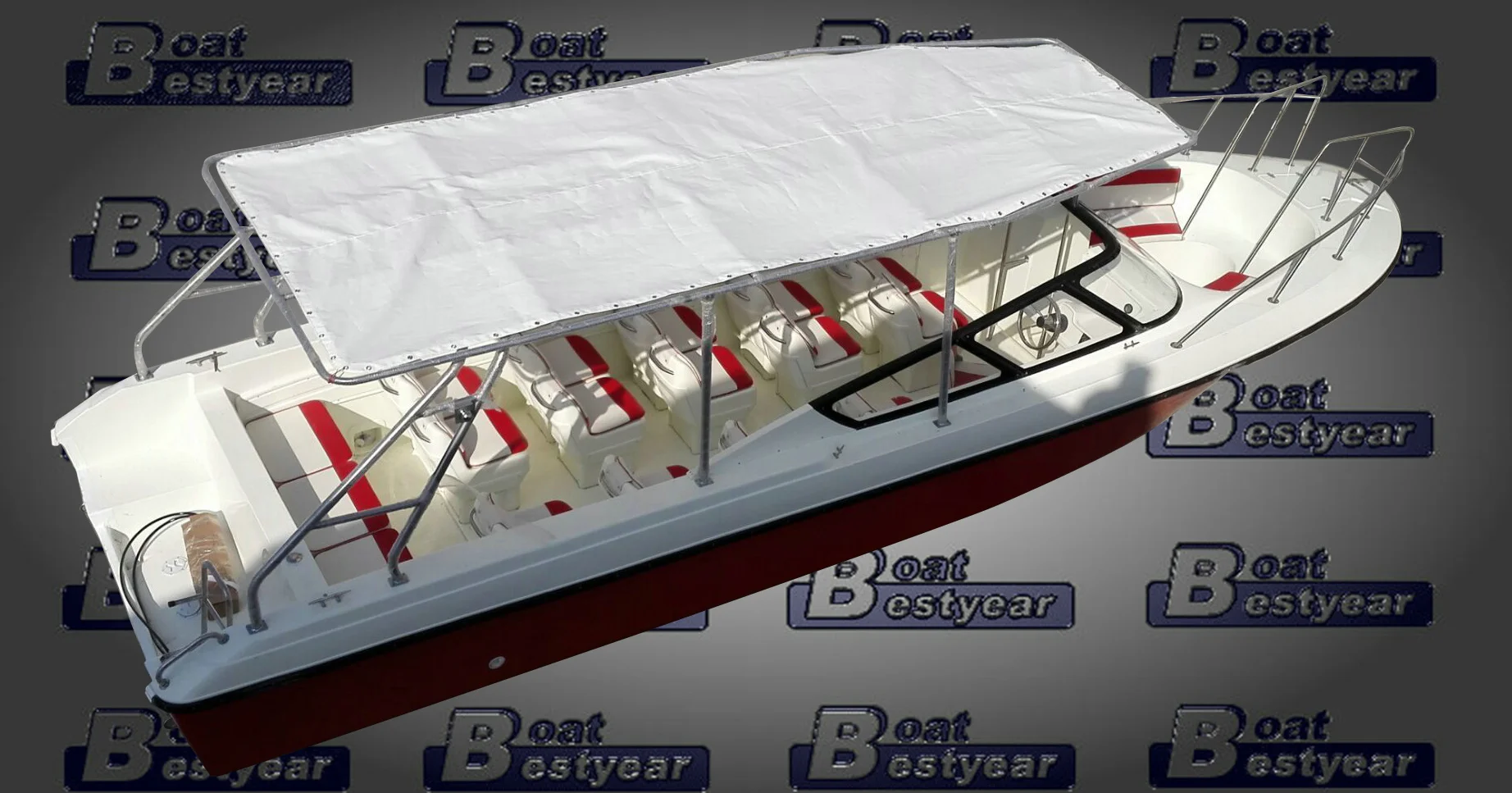 Tourist boat PB880 and PB960 travel boat