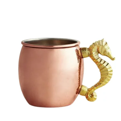 Plain Design Copper Mug Top Selling Elegant Design Hammered Design Luxury Drinkware Factory Bulk Price with Health Benefits