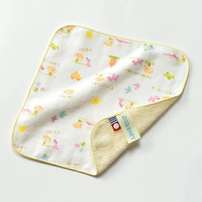 Made in Japan Cute Handkerchief for Babies Hand Towel Gauze Towel for Babies Hot Selling Products 2024 Wholesale Top Quality