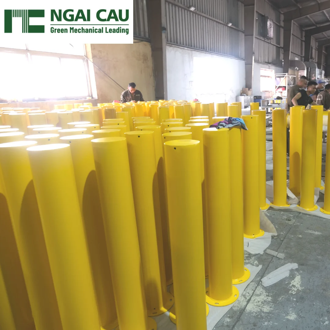 From Vietnam: Multipurpose Steel Safety Bollard Specifically Produced To Meet Customer Request Steel Structure