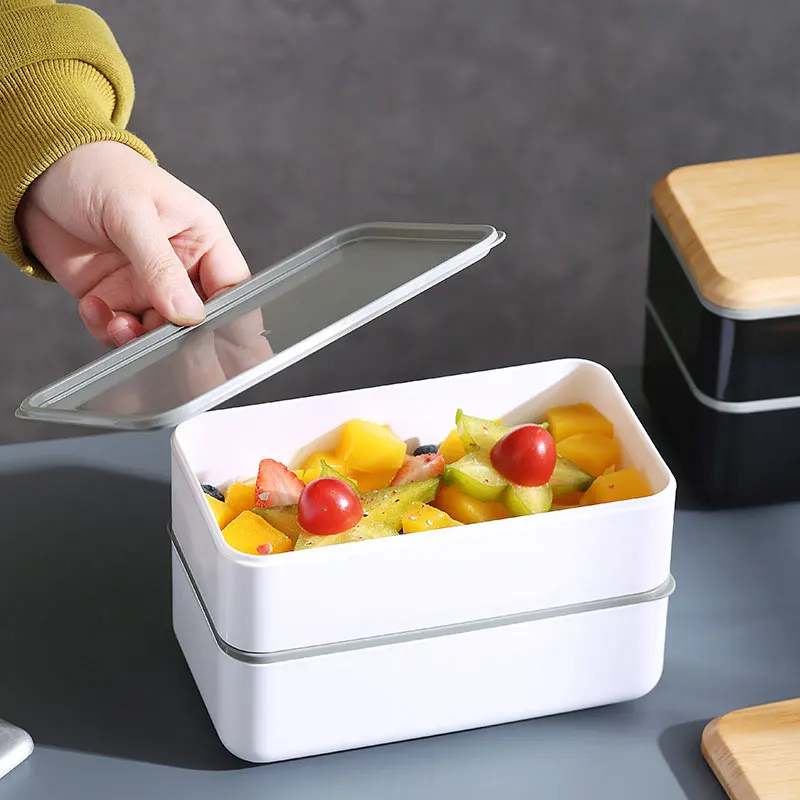 New Arrivals Warmer High Quality School Wholesale Tiffin 2 Layer Food Bento Lunch Box Kids