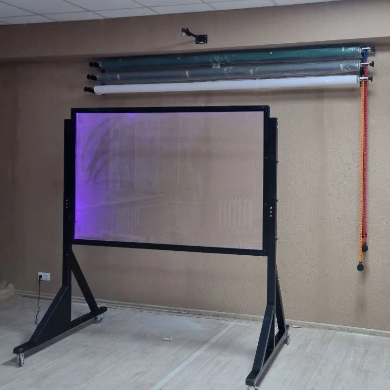 Video Studio 4K full set Equipement with Transparent Whiteboard Turnkey Studio for shooting video webinars online lessons