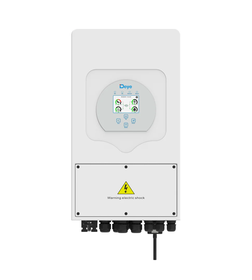EU Stock 5kw deye invertor sun 5k sg03lp1 eu hybrid inverter 12kw single phase deye sun 8k 25kw hybrid 3 phase inverter