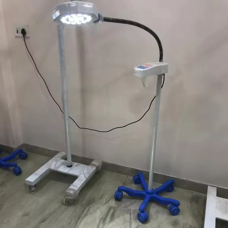 emergency Examination Shadow less Mobile Medical Movable  LED OT Light SIKHA MEDIEQUIP to achieve depth of illumination