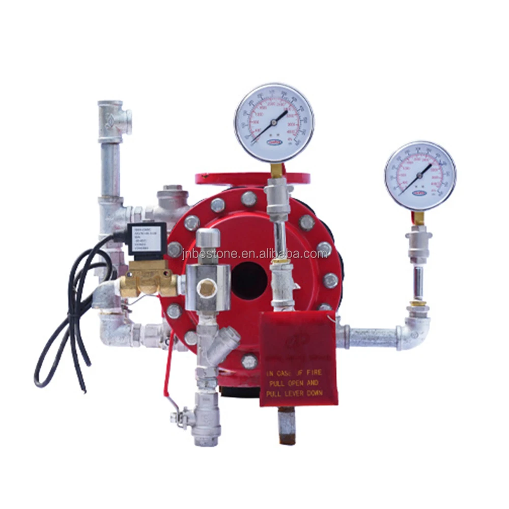 Made in China Factory production 300PSI Ductile iron Fire-protection Deluge Diaphragm Type Alarm Valve