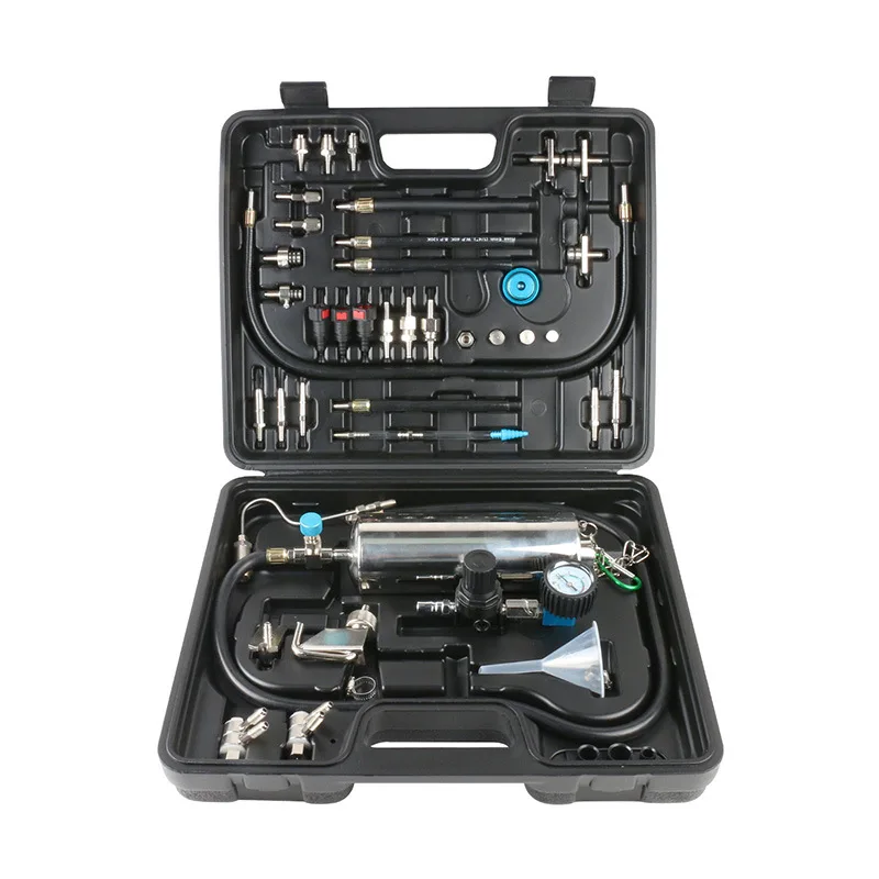GX100 Fuel Injector Tester Machine Non-Dismantle Automotive Injector Cleaner Petrol Throttle Nozzle Injector Washing Tool