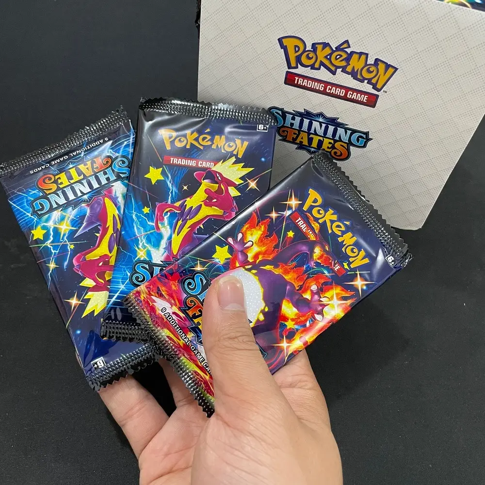 Hot sale 324 Shining fates  Pokemond  Card Boosters Collectible Card Game Pokemond Toys for Children