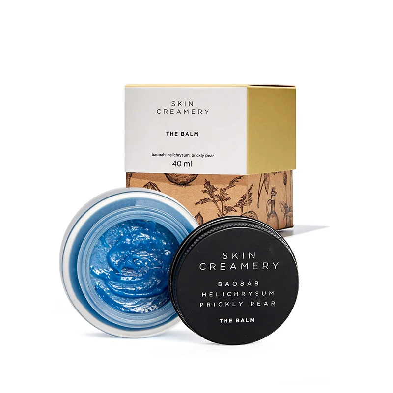 Organic Vegan the Balm Calming Concentrate 40ml Body Massage Cream Formulated with Blue Spirulina Antioxidant Hottest Release