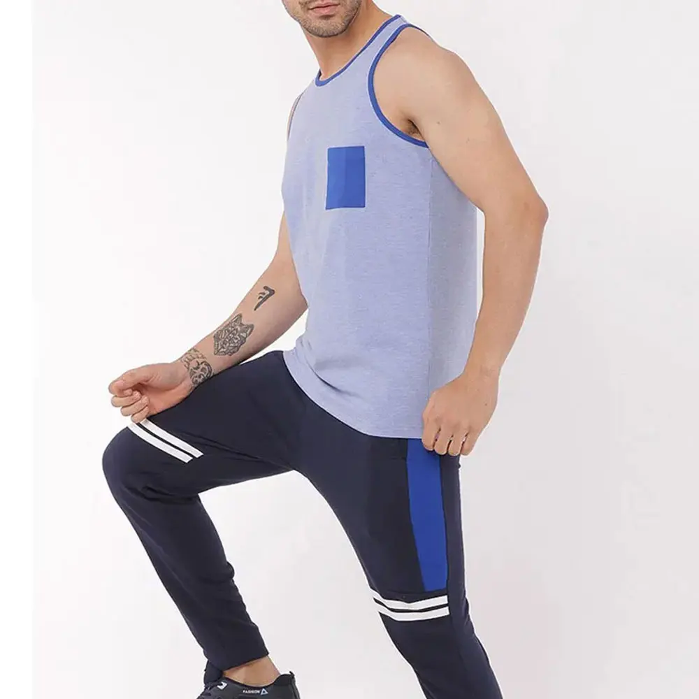 Custom Printed Logo Men Tank Top Fitness Wear Workout Vest Sleeveless Tank Top For Online Sale