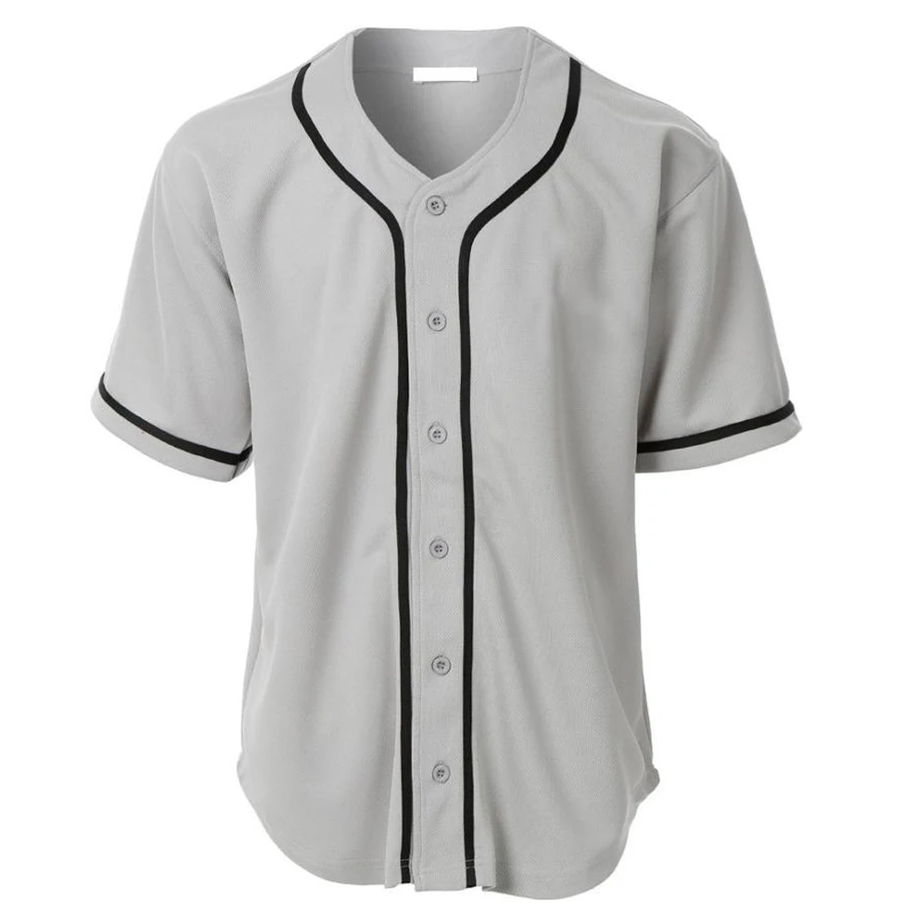 Custom Short Sleeve Cheap Blank Baseball Jersey Wholesale custom logo Sublimation And Embroidery Baseball Uniforms Sets 2022