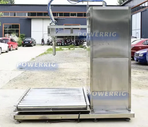 Automatic 200L 1000L Motor Lube Oil Lubricant Drum And Tank Weighing Ibc Filling Machine