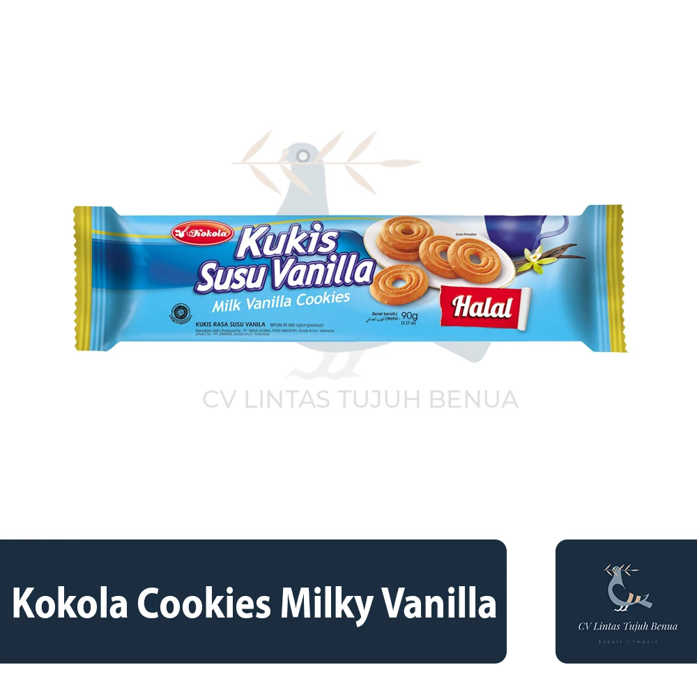 Wholesale Great Snack Kokola Cookies 90gr Soft Crunch Cookies Biscuit Snack Tea Time Biscuits Food Carton Packing Round Surabaya
