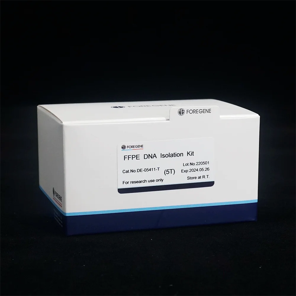 Free sample 5T FFPE DNA Isolation Kit lab reagent for medical and hospital lab use DNA Purification Kit