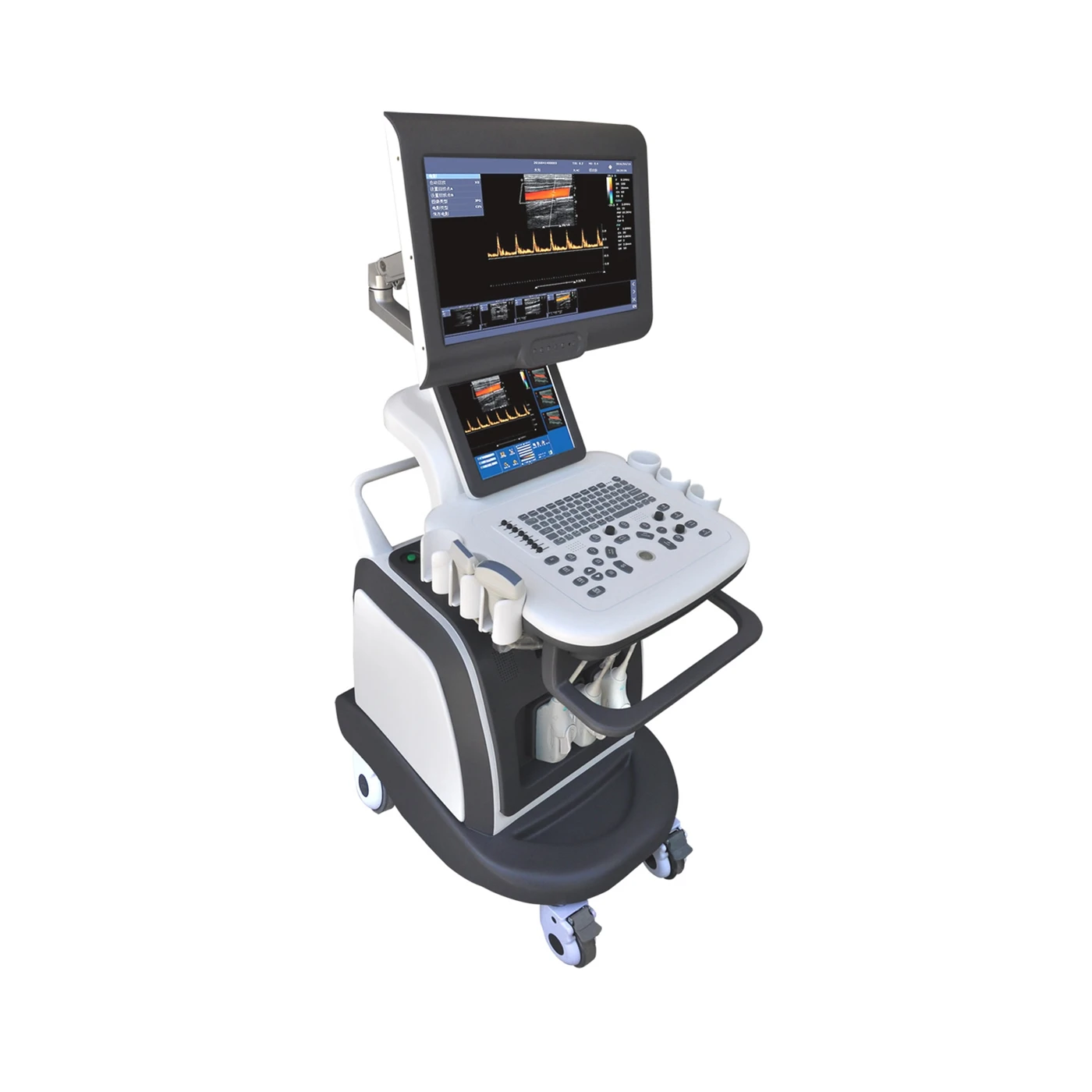 CHINCAN CK-S80 Cart-type Digital Medical Color Doppler 4D Ultrasound Machine with two probes 3.5&7.5Mhz