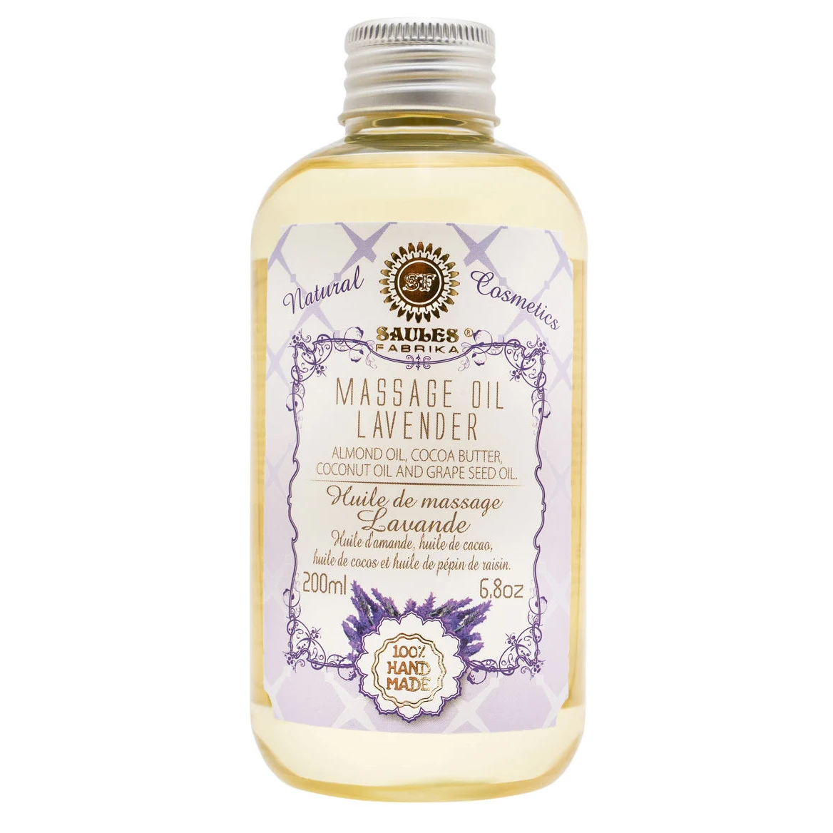 Hot Selling Anti-Aging Aromatherapy Spa Ritaual Lavender fragrance Massage Oil 100% Organic Slimming Effect