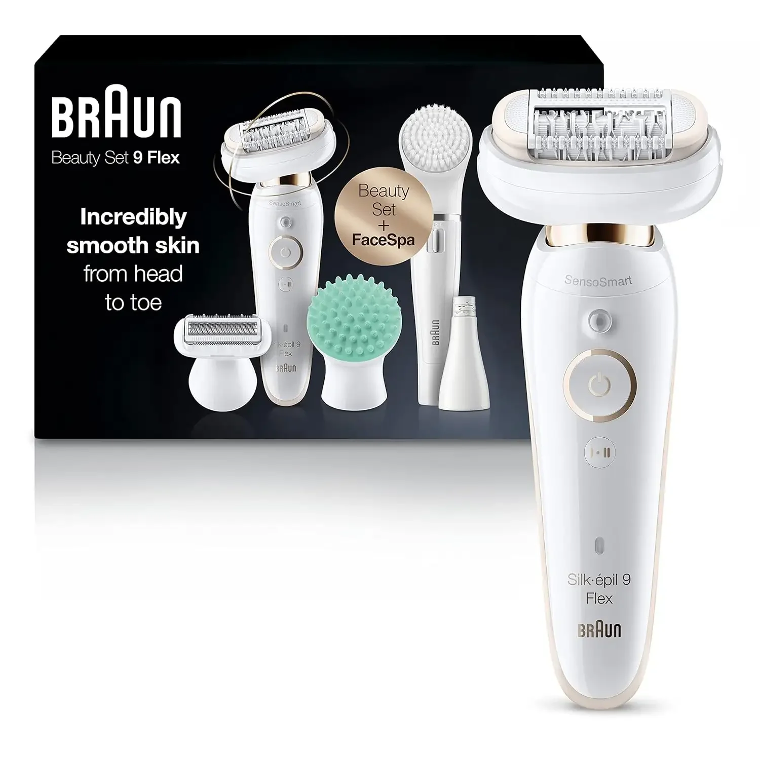 Аккумуляторная мужская электробритва Braun Series 9 9370cc
