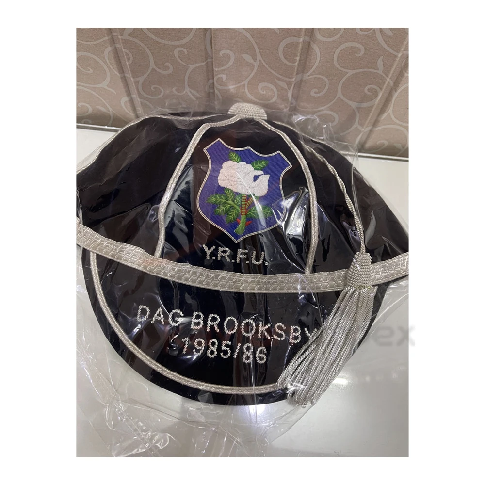 HIGH QUALITY CUSTOM RUGBY HONOUR CAP ,Traditinal UK cricket baggy caps Presentation Honour Caps
