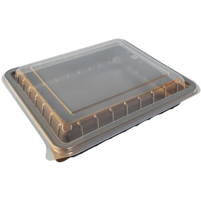 Microwavable Meal Prep Food Tray PP Packaging TX011 1 Compartment Plastic Food Container Blister Packing Box Customized Size