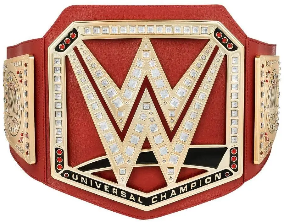 Goldberg Universal Wresling Championship Belt  Goldberg Side plates