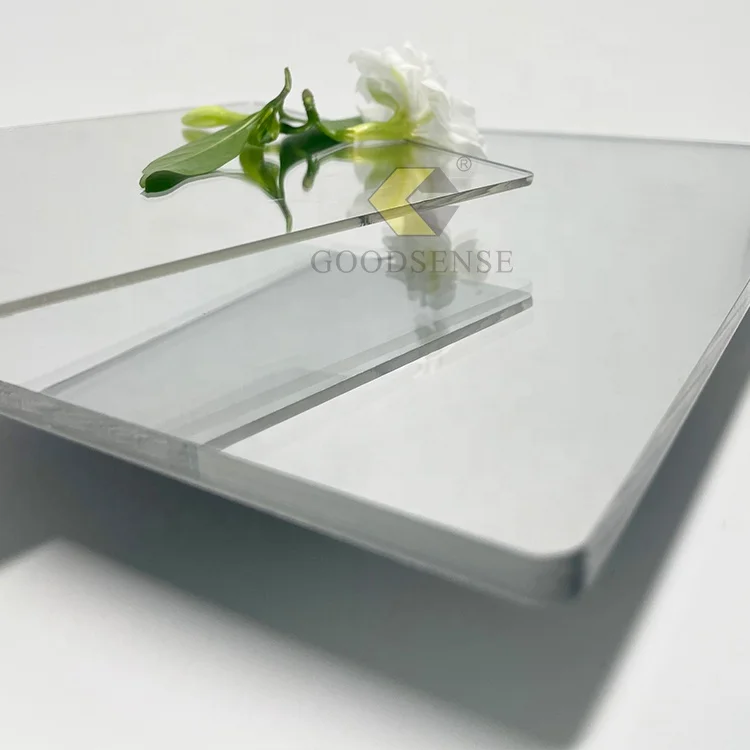 Goodsense Silver Double Side Acrylic Mirror Sheet Wholesale Unbreakable Organic Glass Mirror Discs for Laser Engraved