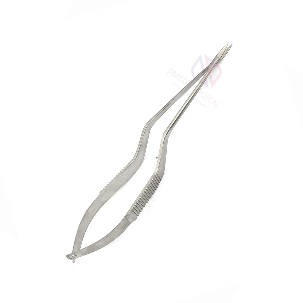 Micro Spring Scissors Made Stainless Steel For Eye Use Ophthalmic Surgical Scissors Micro Sharp Edge Straight