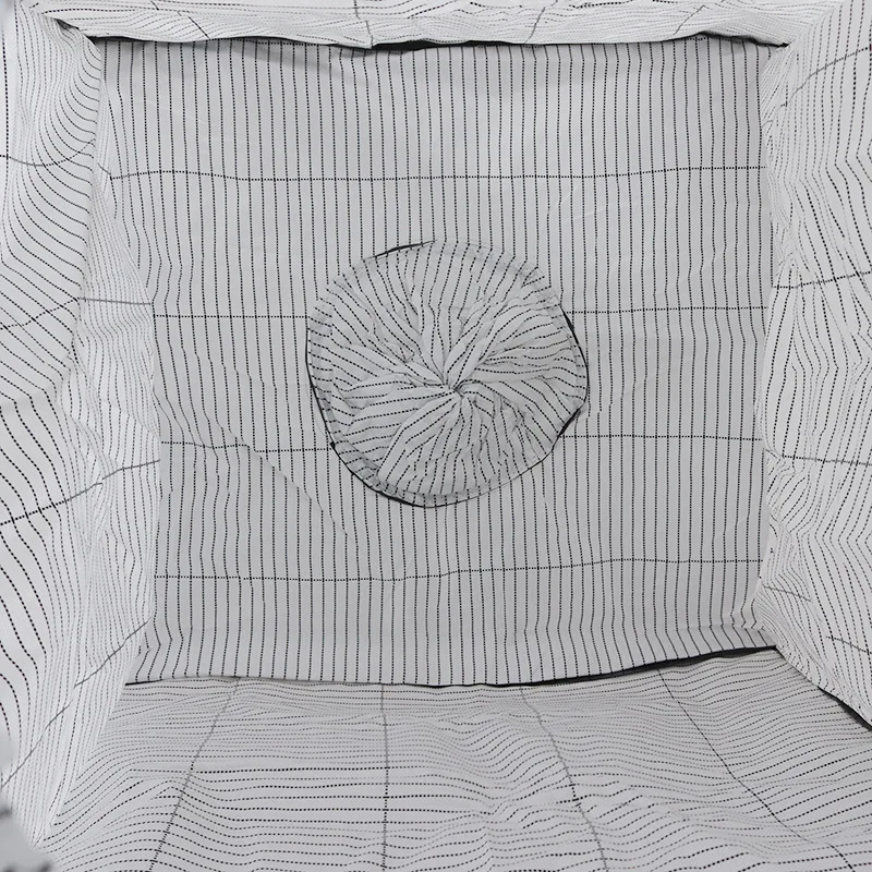 1 Ton Conductive Big Bag 90x90x110cm PP Bulk Bags Automatic Unloading