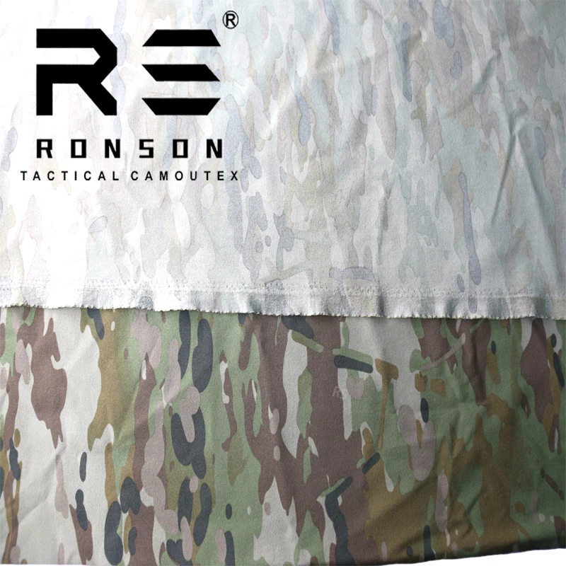 4-way stretch nylon spandex fabric in new Australia AUSCAM camouflage pattern with NIR treatment