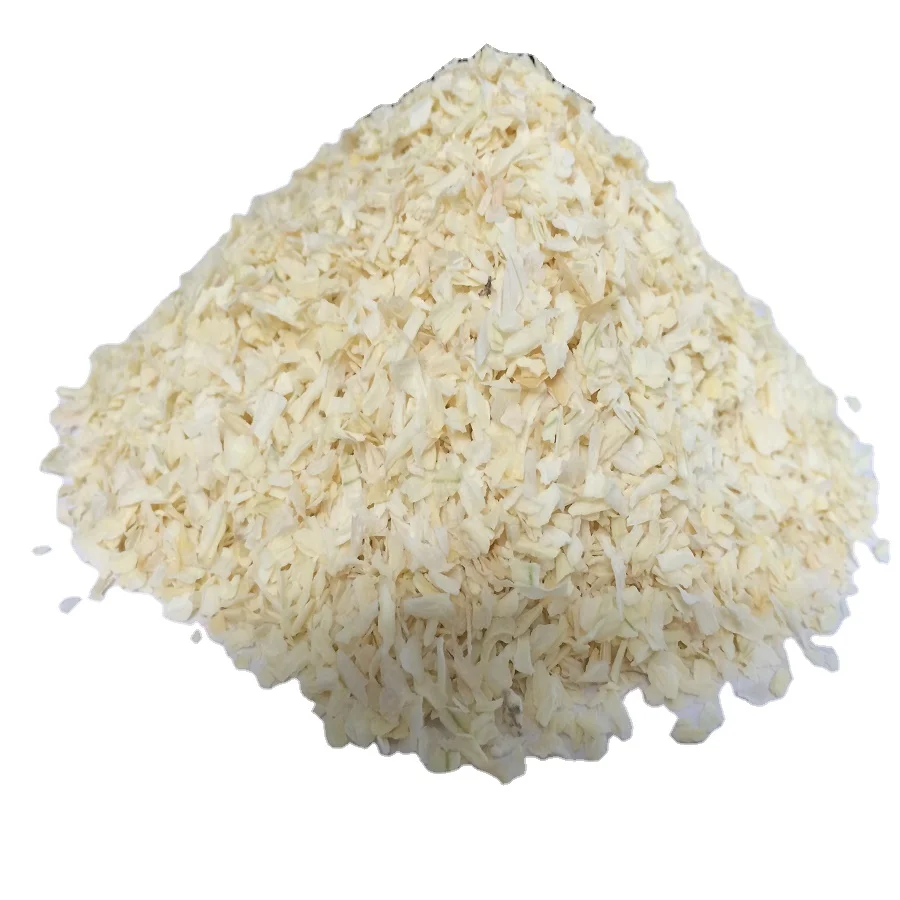 Оптовая продажа сушеных свежих жареных белых красных желтых хлопьев лука по низкой цене, упаковка 5 кг 10 кг 15 кг, пластиковый пакет, бумажный пакет