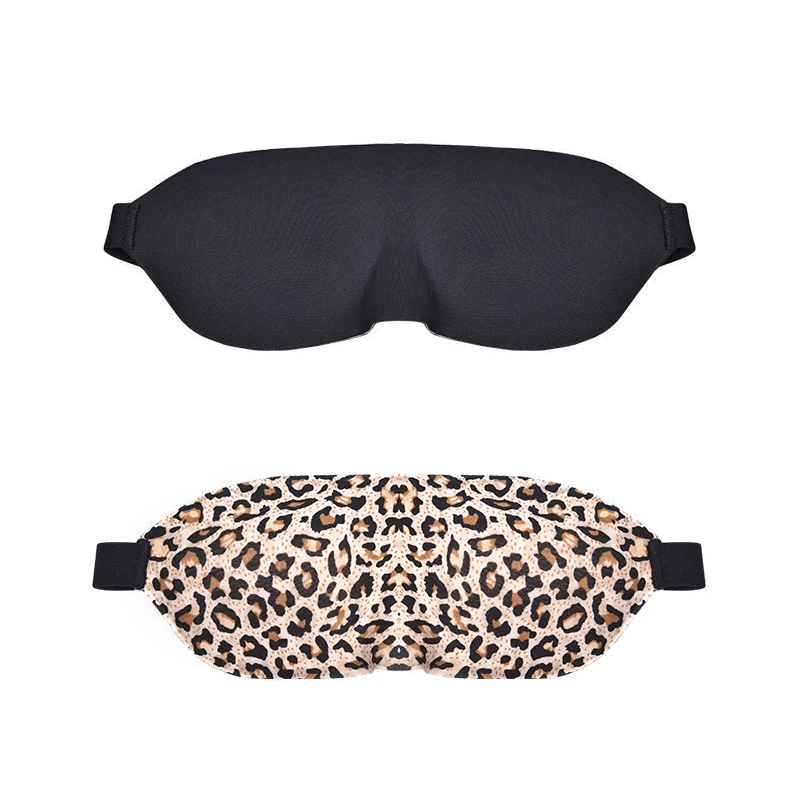 Factory customization Memory cotton Travel blindfold Slow Rebound 3d eye mask Blocking Light soft and comfortable