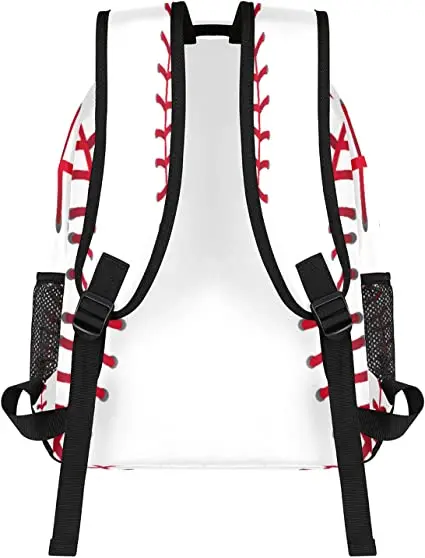 Baseball Sport Backpack School Bookbag for Kids Boys Girl, Softball Backpacks Book Bag Travel Hiking Camping Daypack