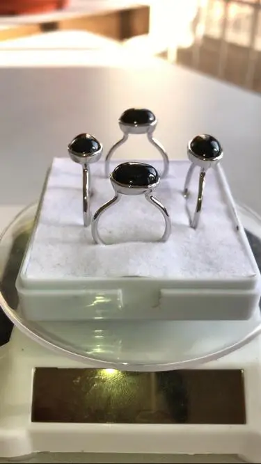 Natural Sterling 925 Silver Ring With Natural Gemstones In Different Category  And Styles Perfect For Weddings Or  Engagement