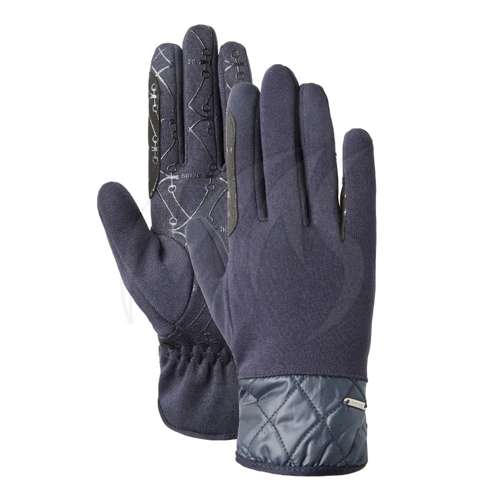 Customize Brand Logo Customized Design Horse Riding Gloves Best Selling Full Finger Leather Horse Riding Gloves