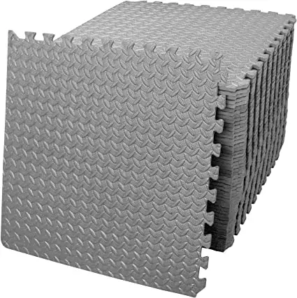 Hot sale Exercise 60 X 60 cm Gym Flooring Mat, Interlocking Puzzle EVA Floor Tiles, Non slip Rubber Cushion